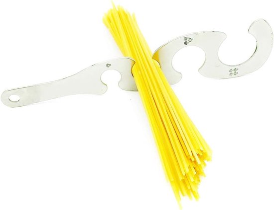 Roestvrijstalen Spaghetti Portion Control Tool met 4 Gaten - Noodle Kookgadgets voor Portiegrootte Controle van Jupita — afbeelding 2