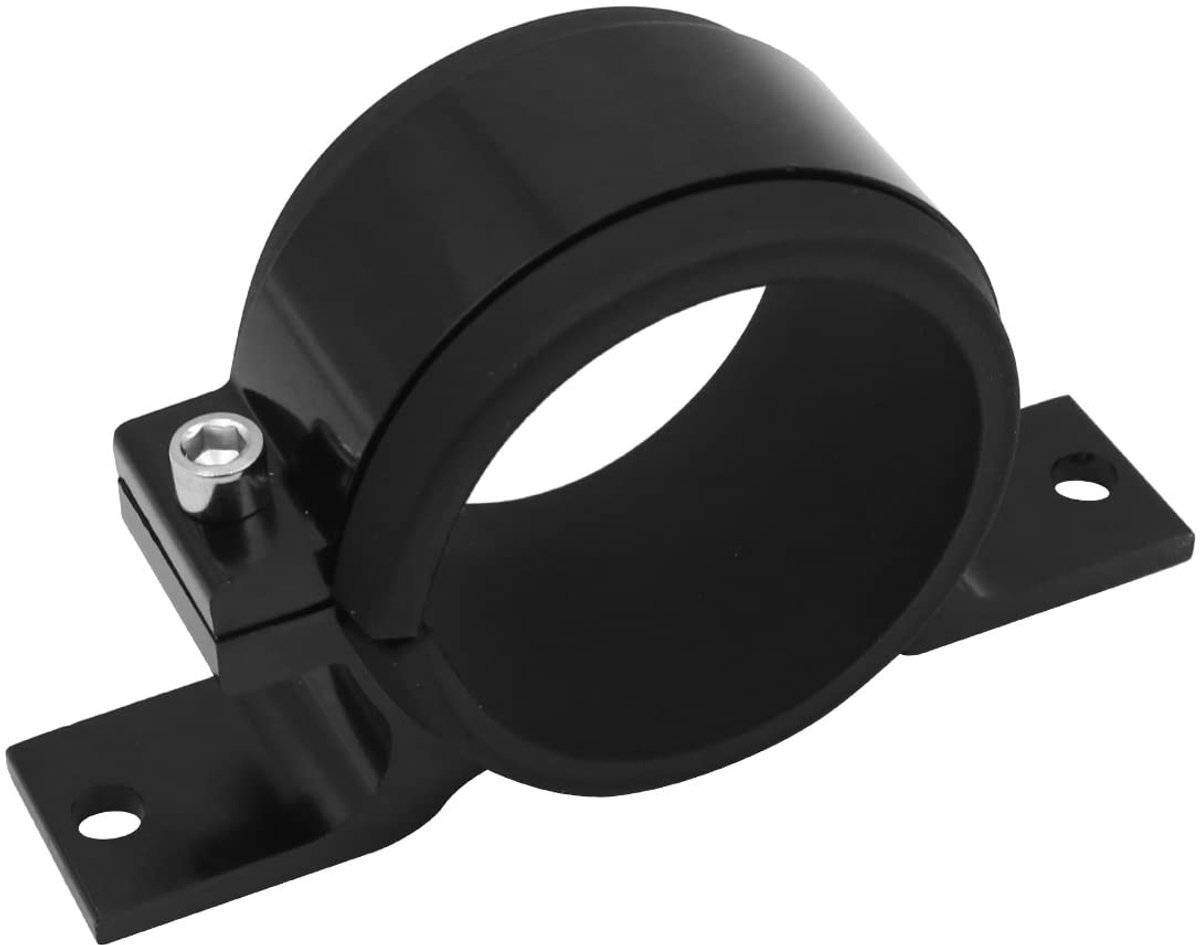 aladdien - Universele Brandstofpomp Bevestigingsbeugel - Aluminium - Zwart - Geschikt voor 60mm Brandstoffilters - Vervangingsonderdeel - Ideaal voo...