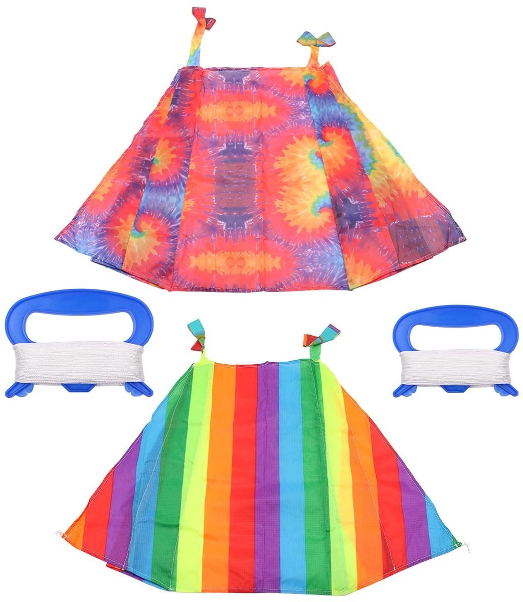 Allecto - Regenboog Vlieger - Kleurrijke Pocket Kite - voor
