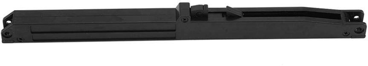 ONF3 - Deur Softclose veersysteem - Schuifmechanisme Demper - Zwart - Geschikt voor houten deuren - Hardware railset met bevestigingsschroeven