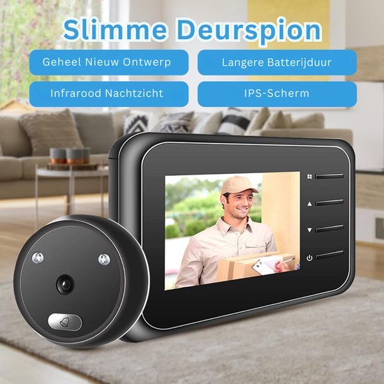 CLGP® Videodeurbel - Slimme Deurbel Met Camera - Deurbel Camera van Merkloos — afbeelding 2
