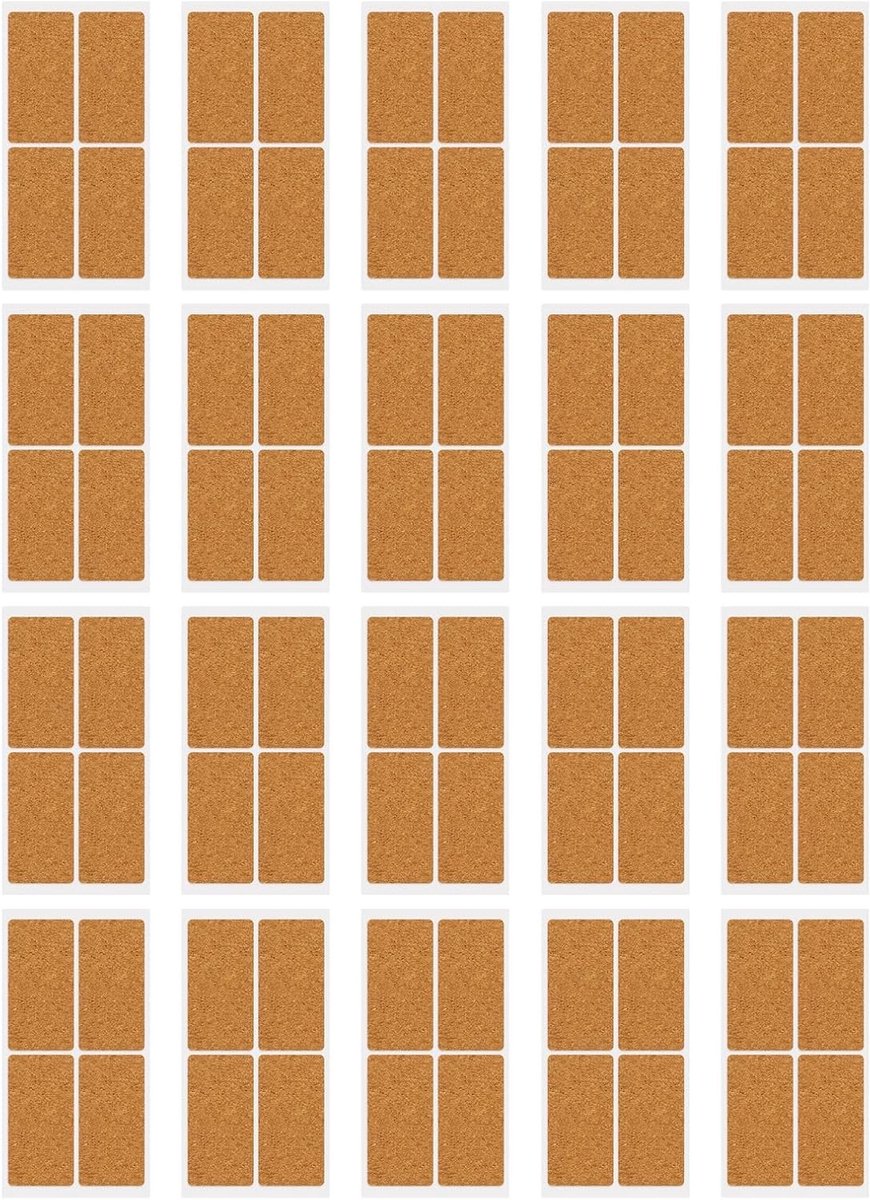 80 Stuks Houten Etiketten voor Opslag, Water- en Oliebestendig, Zelfklevende Labels voor Organiseren van Containers 30 x 60mm