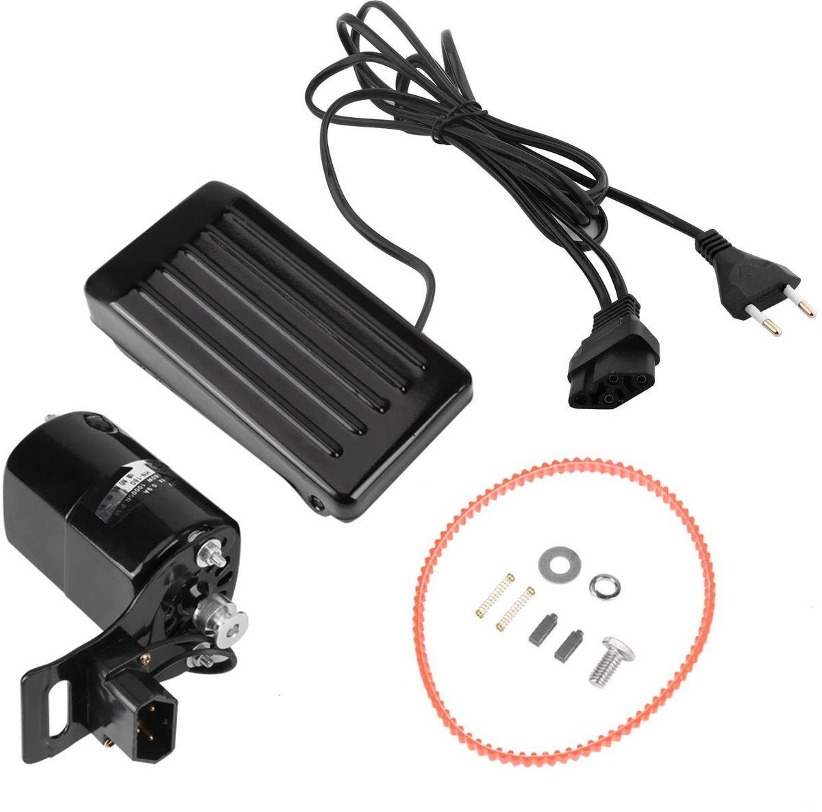 Allecto - Voetpedaal voor Naaimachine - 180W Motor - 10000RPM Snelheid - EU 220V - Naaien - Professioneel gebruik - Compatibel met diverse machines