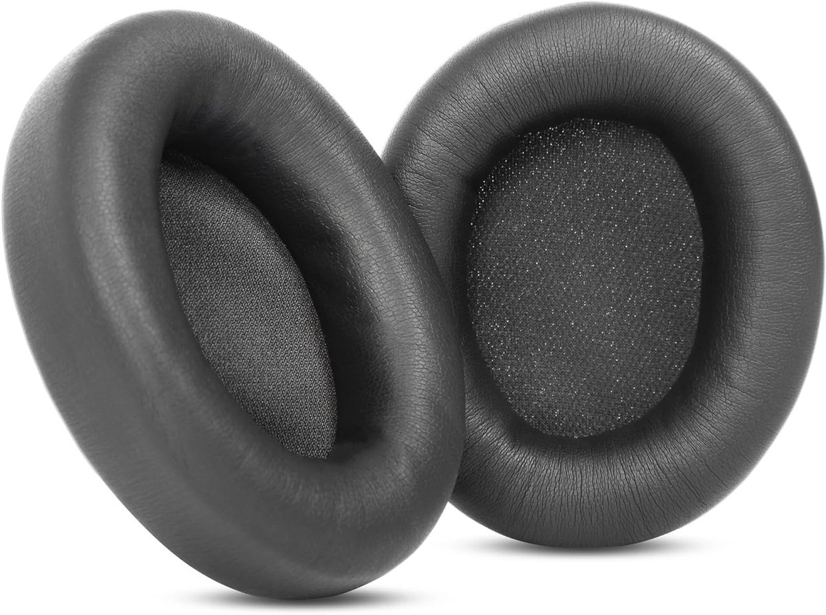 Vervangende Oorkussens voor Draadloze Bluetooth Hoofdtelefoons met Echte Leren Afwerking en Comfortabele Pasvorm