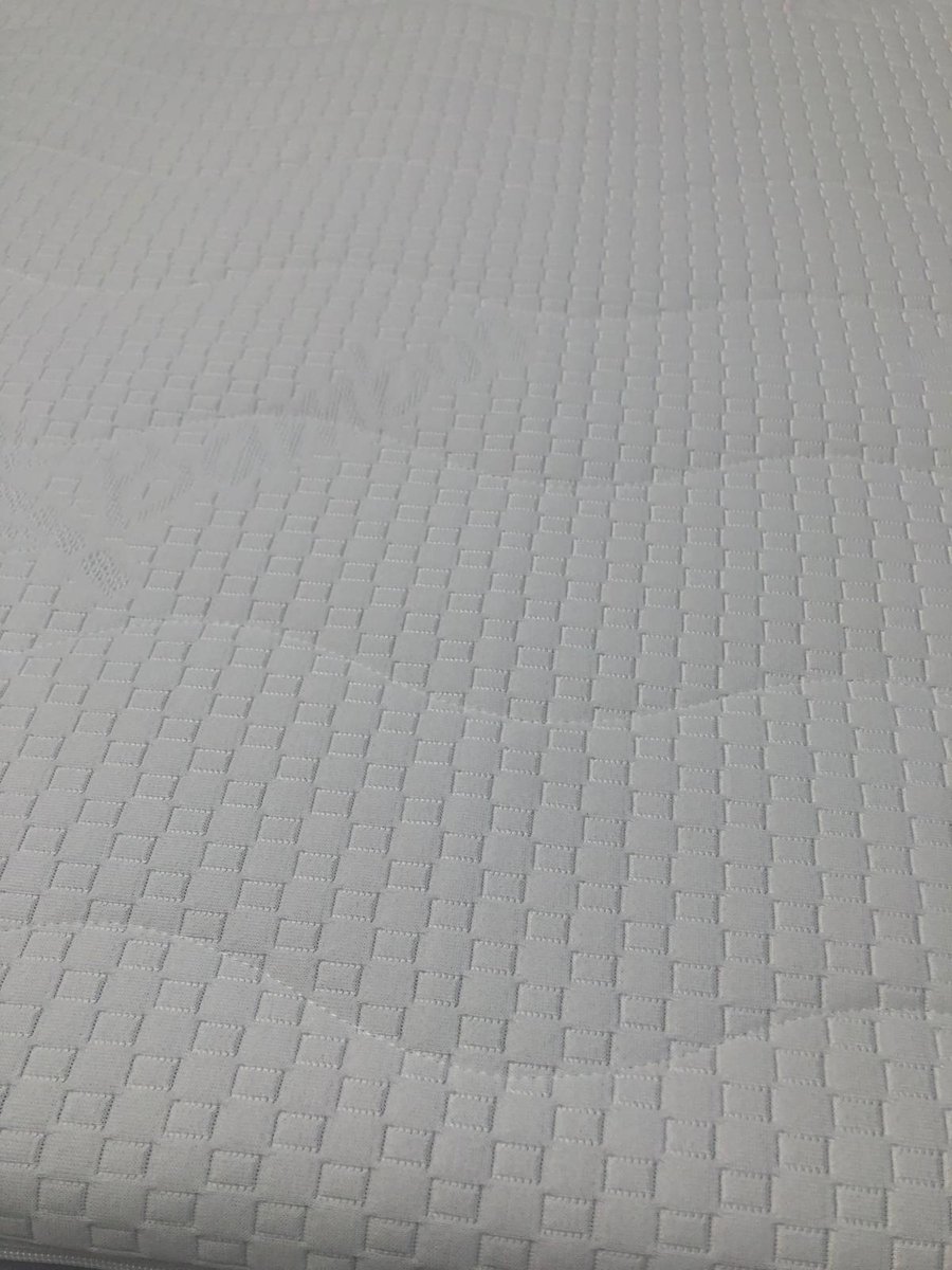 Shopjeslaap.nl Topper- Topdekmatras- Latex 90x200 wit