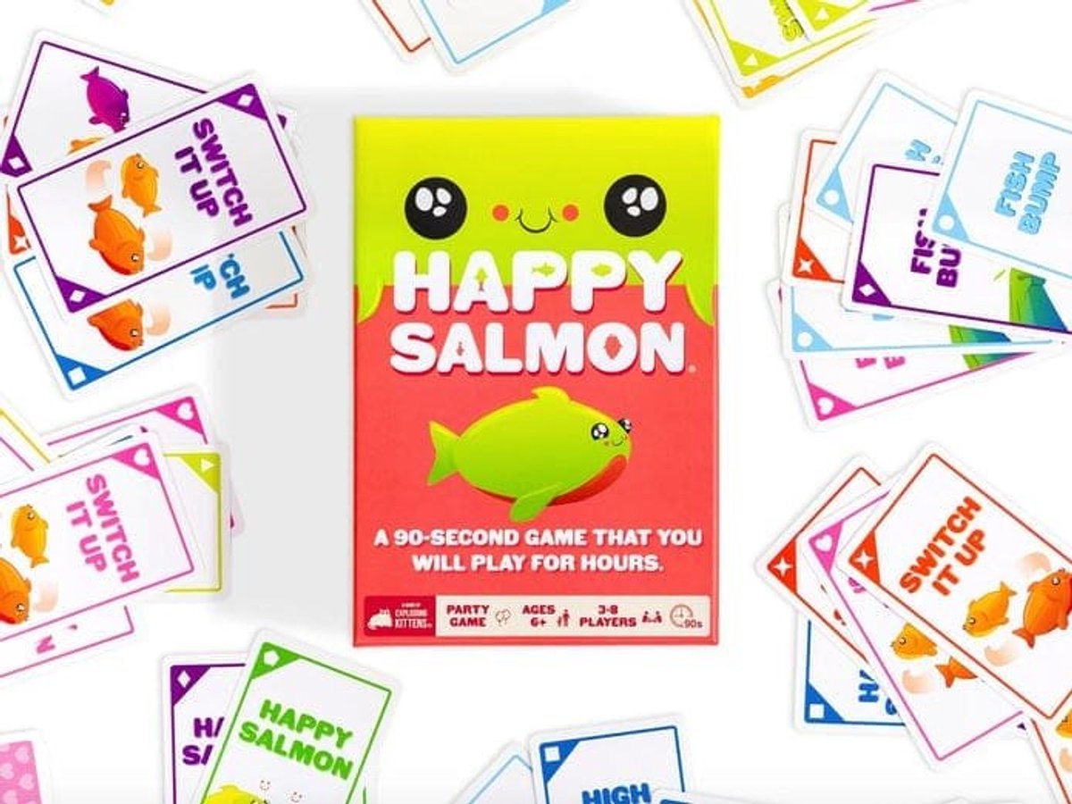 Happy Salmon - Engelstalig Kaartspel