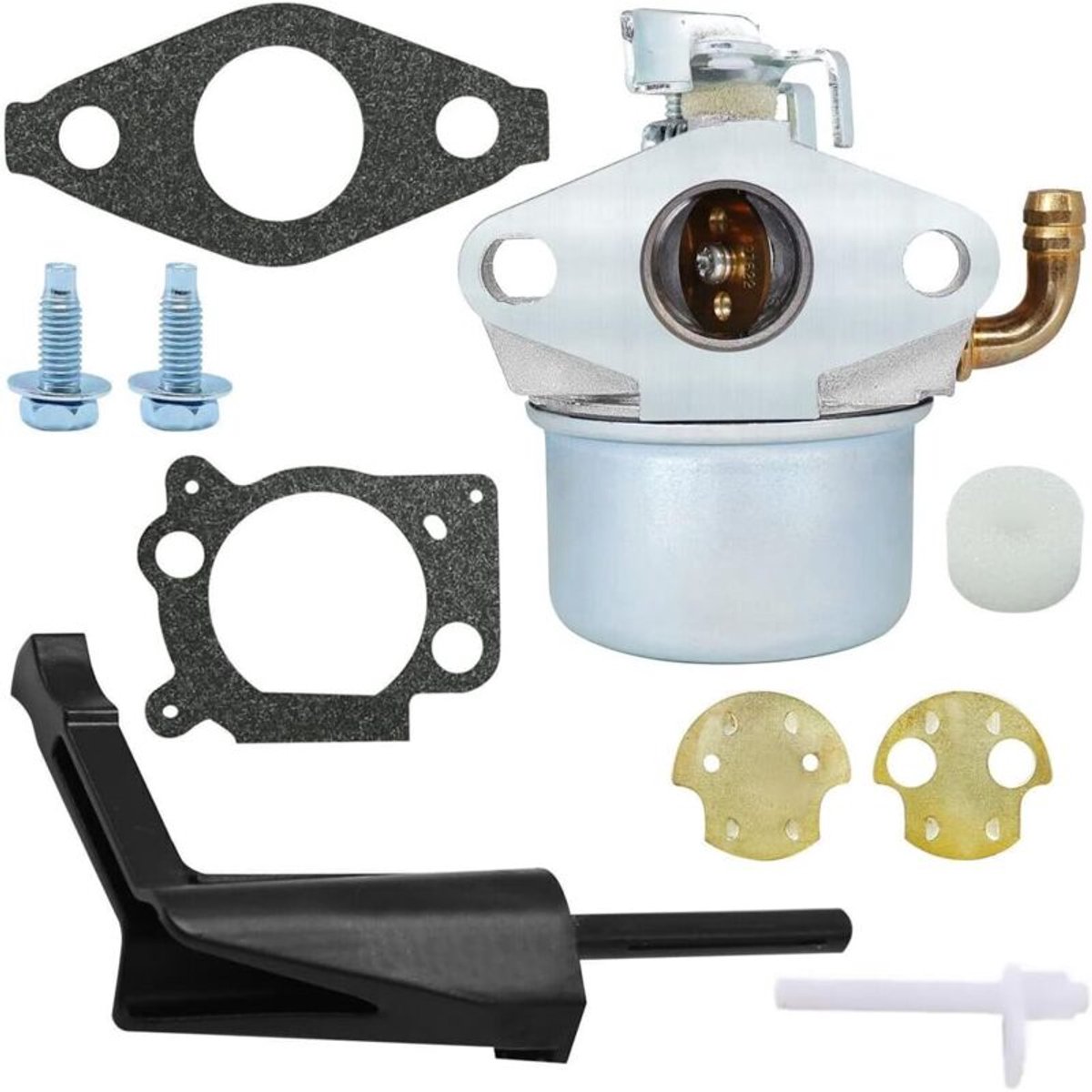 Carburateurrevisiesets geschikt voor Briggs & Stratton 150000 850, Intek 190, John Deere 020382 en Poulan Pro PRRT850 96092001301 rotorkultivatoren.