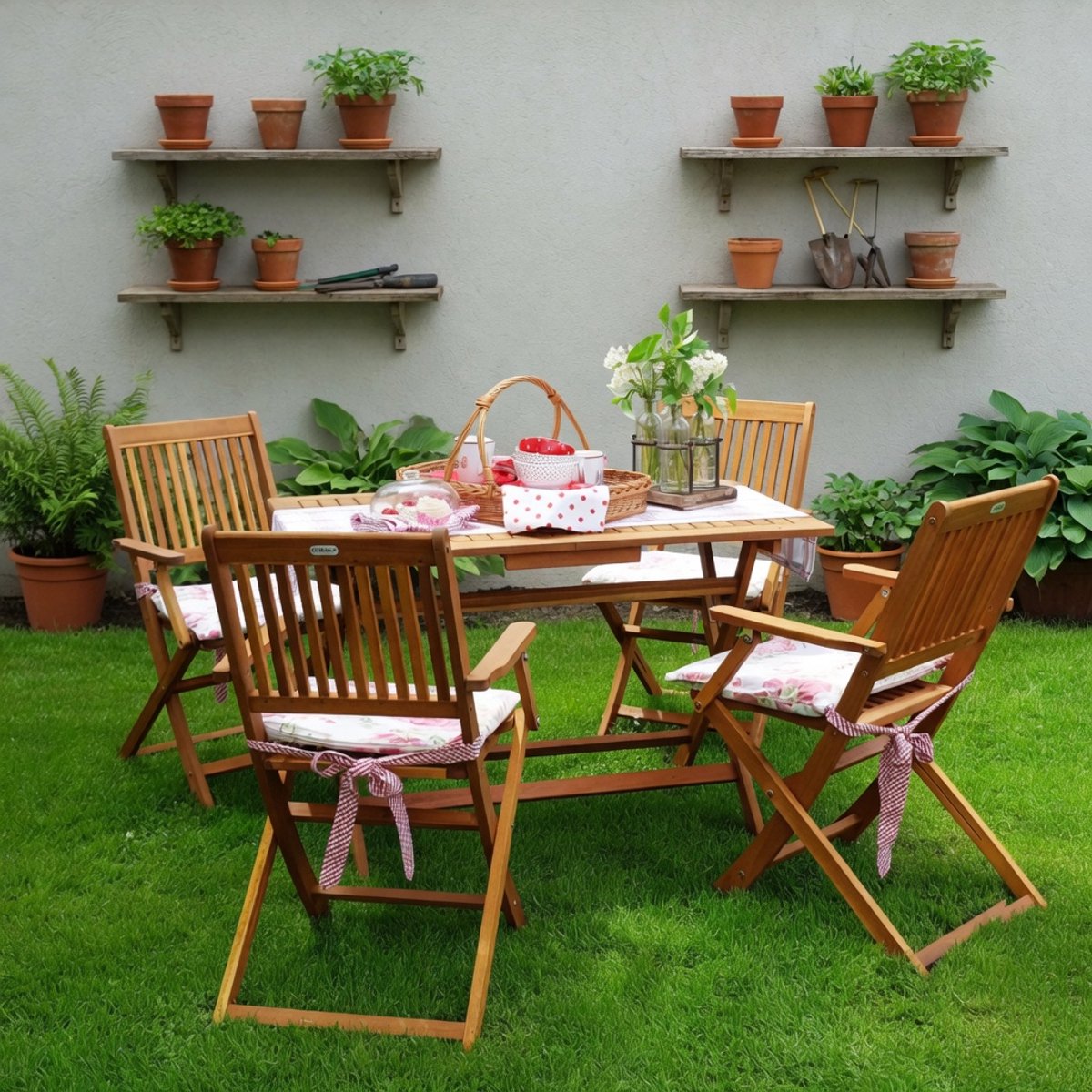 Luxe Poly Rattan Tuinset – Weerbestendig – 120x70 cm – Industrohome