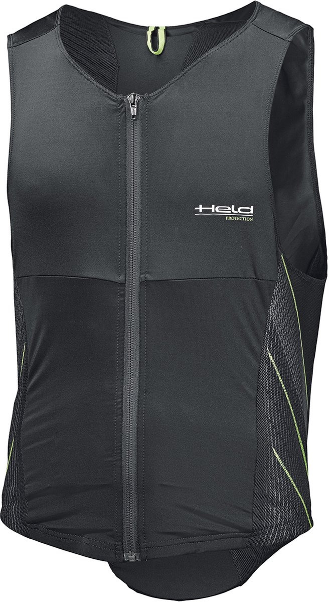 Held Nagato Zwart Groen Protector Vest - Rugbeschermer