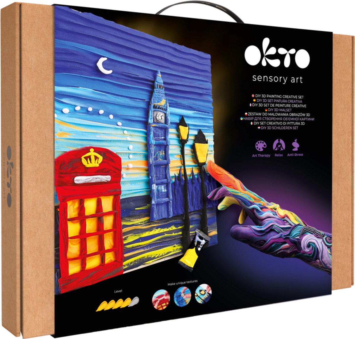 Foam Klei Okto London city 10041 Multikleur 42 x 30 x 3 cm