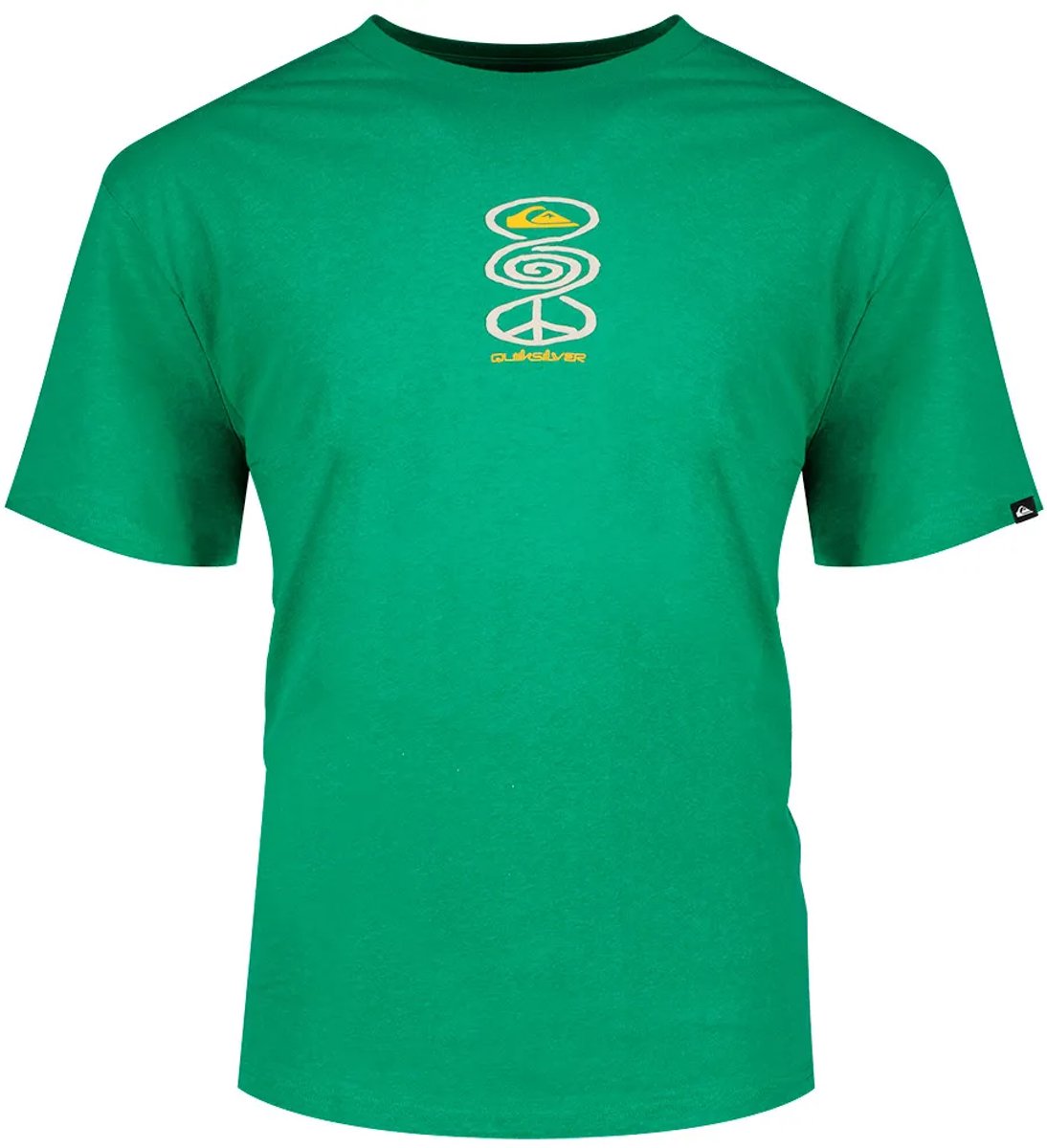 Quiksilver Harmony Spiral T-shirt Met Korte Mouwen S Man Leprechaun