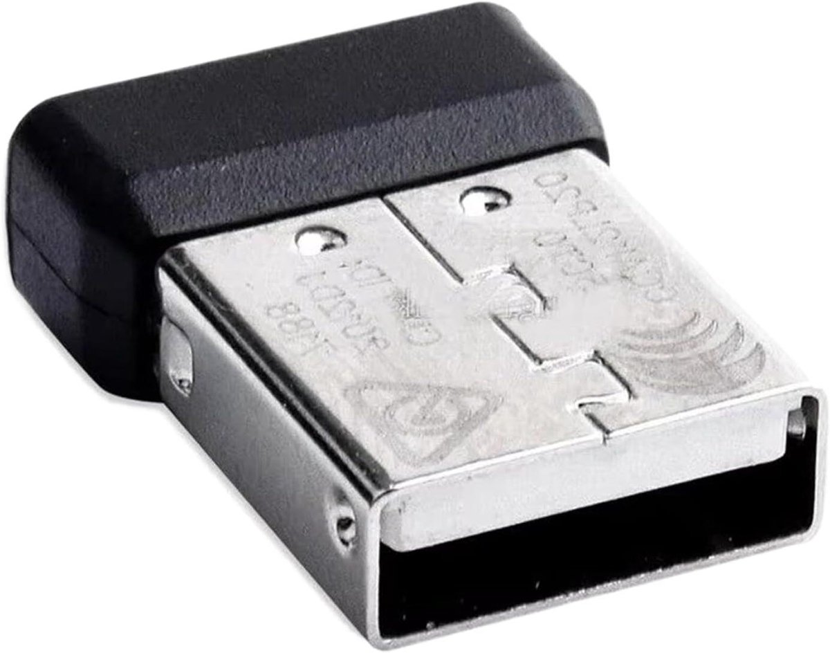 USB Ontvanger - Dongle Zender - Draadloze Connectiviteit - Plug and Play - Compact Formaat - Wit