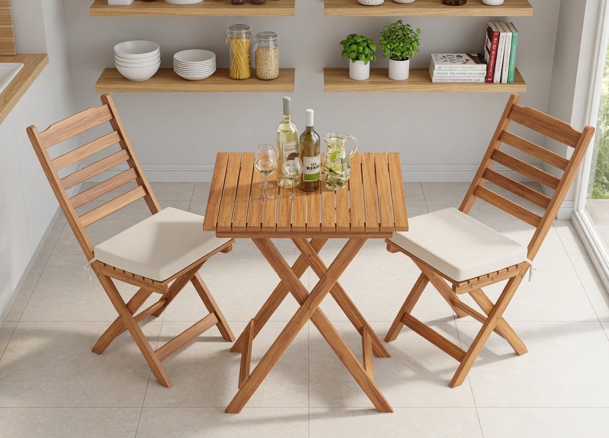 Luxe Poly Rattan Tuinset – Weerbestendig – Naturel – Industrohome
