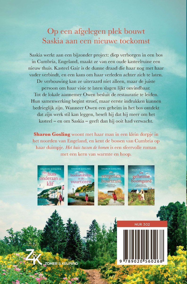 Het huis tussen de bomen - back cover