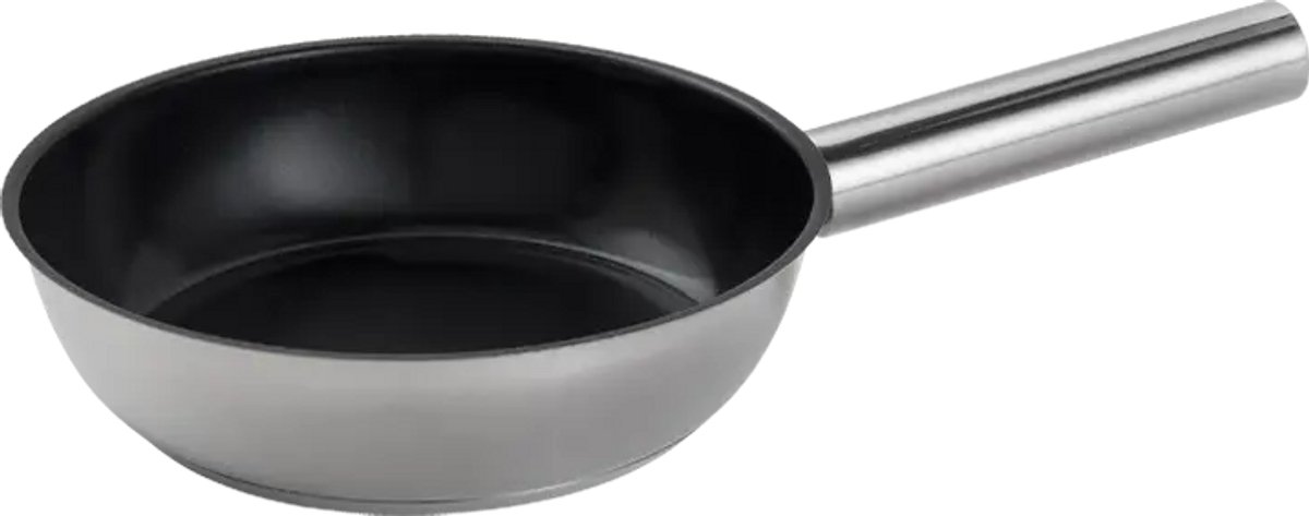 Combekk Ceramic Pro Koekenpan Ø 20 cm - 100% Gerecycled RVS - PFAS-vrij - Geschikt voor Inductie - Vaatwasserbestendig