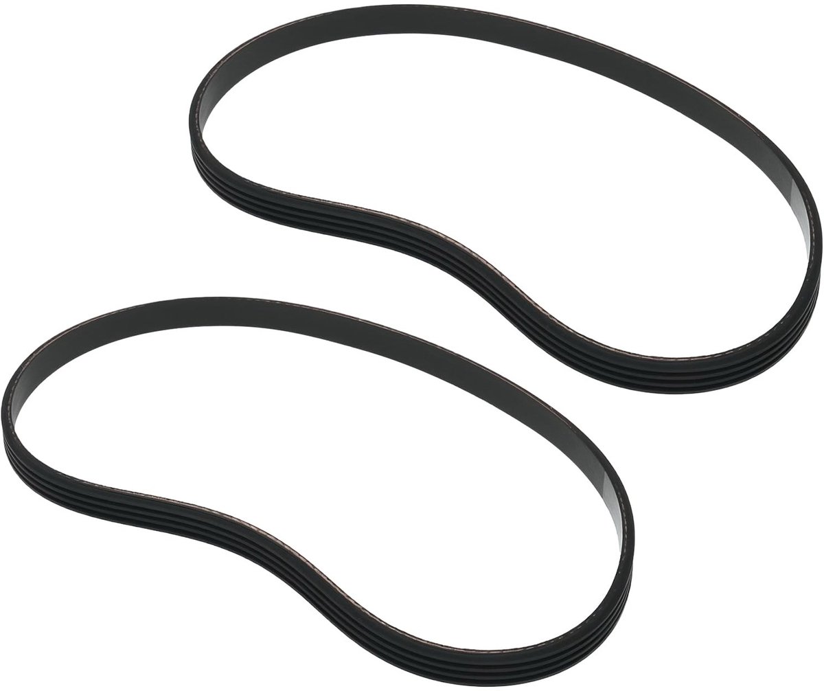 aladdien - Motor V-Belt - 2x V-Belt 4-ribs 470mm - Voor Treadmill - Duurzaam en sterk - Geschikt voor Massager en meer - 470mm