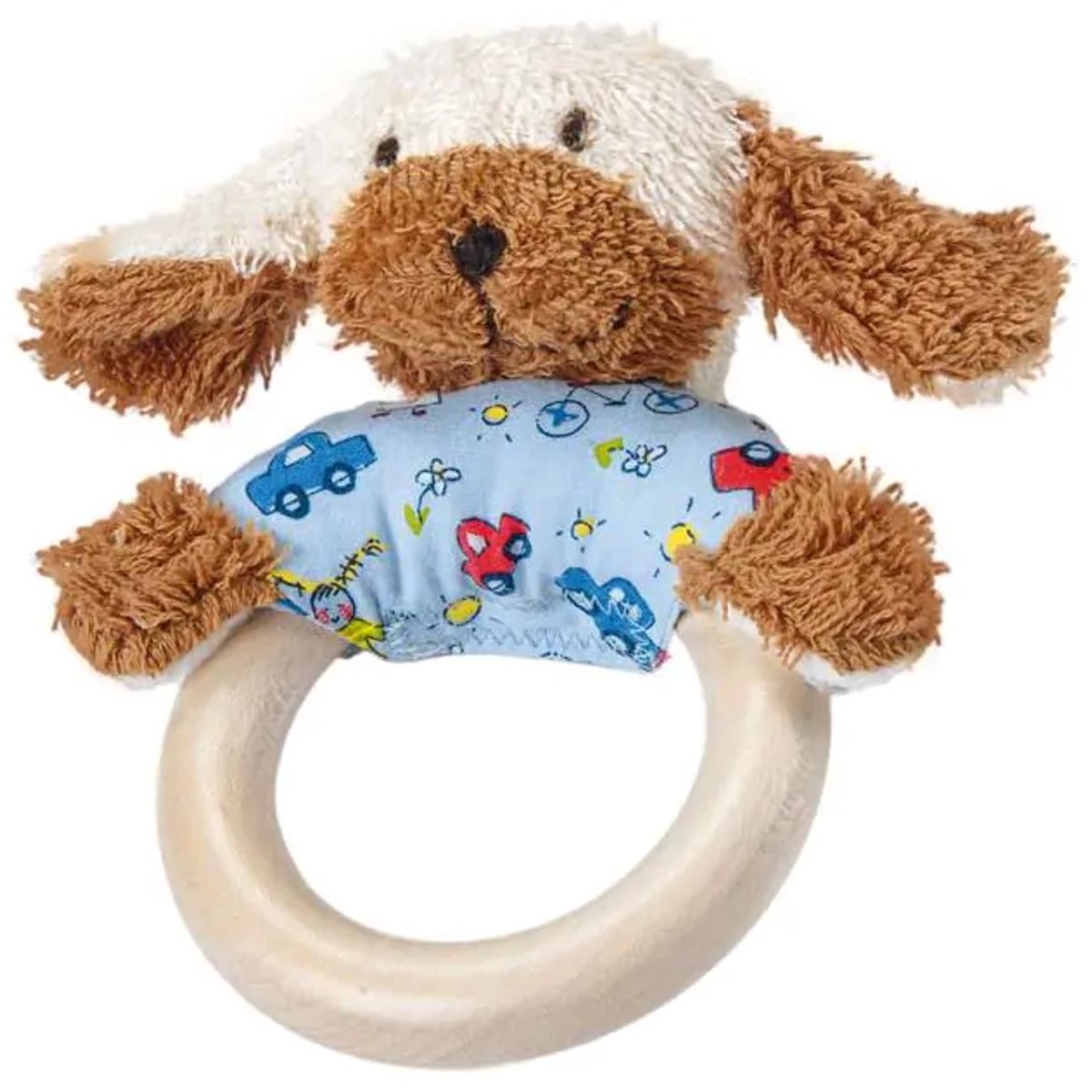 Houten bijtring hondje - Käthe Kruse - vanaf 3 maanden