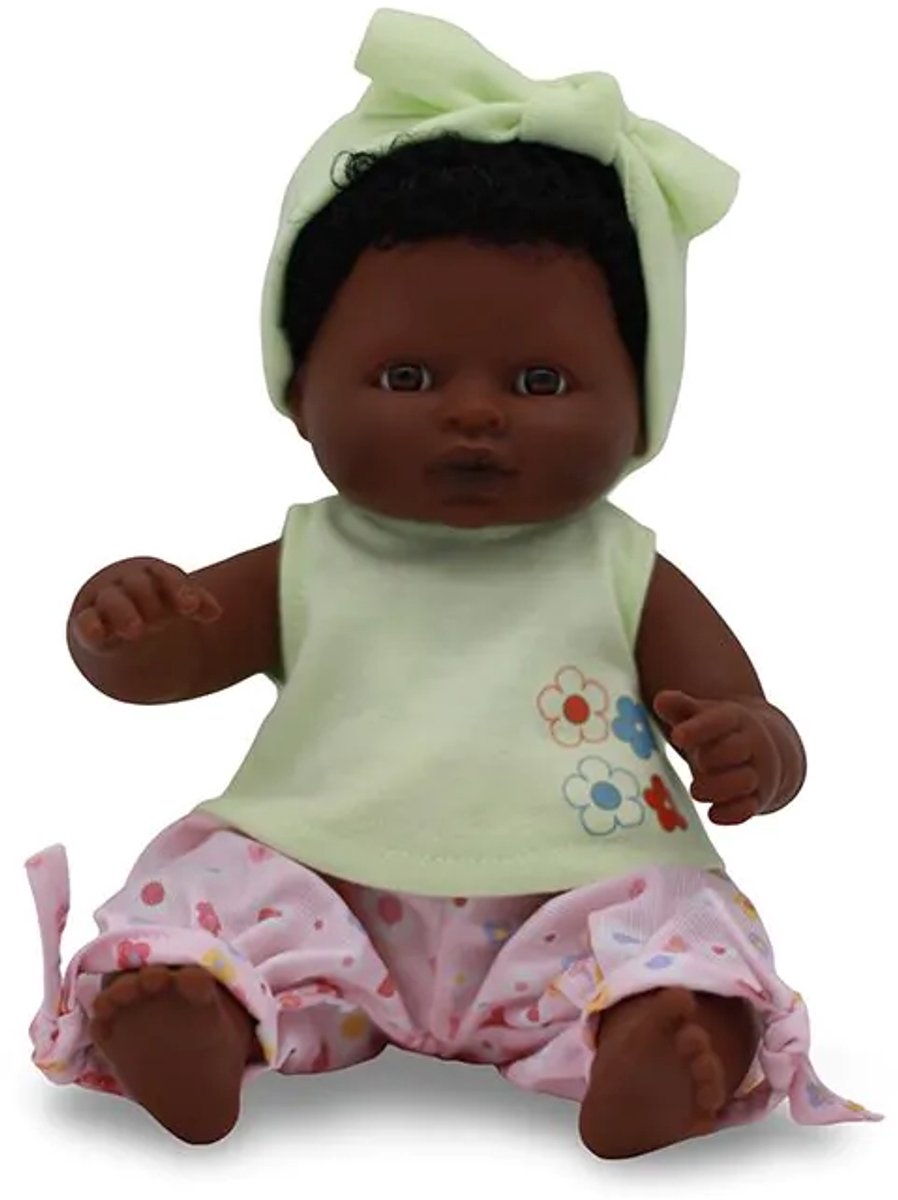 Babypop 30 cm meisje met kleren Julia - The Doll Factory - vanaf 3 jaar