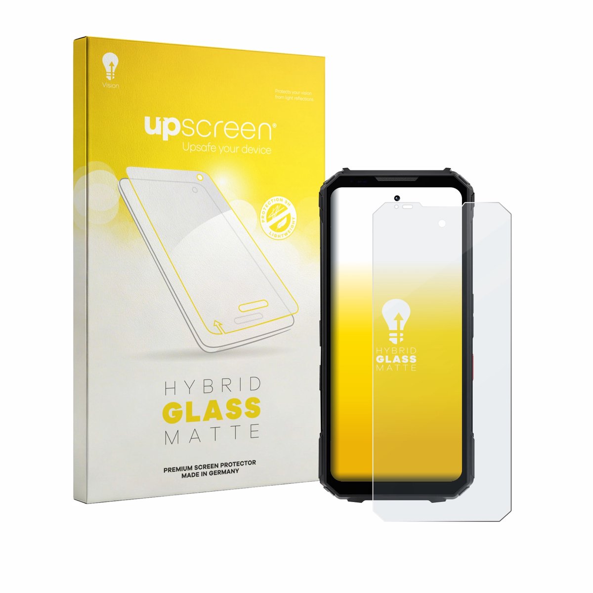upscreen - Screenprotector voor Doogee V Max LR - Folie Beschermfolie Beschermglas matte