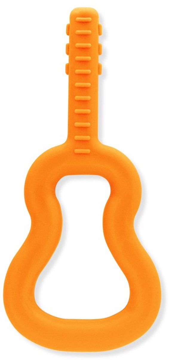 ARK Therapeutic kauwspeelgoed gitaar oraal motorisch hulpmiddel oranje XXT stevig.