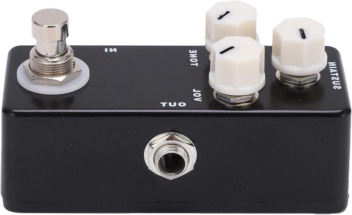 Gitaar Effectpedaal - Fuzz Pedal - Muziek Maken - True Bypass - Compact Formaat - Zwart