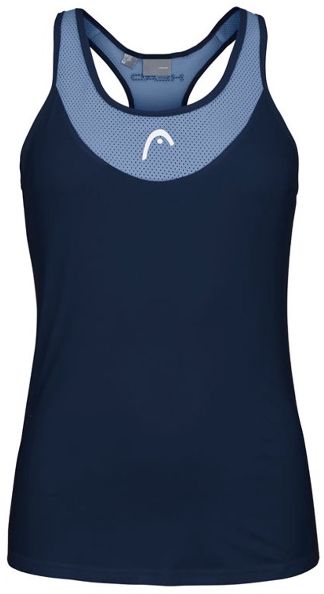 Tank Top Women Head Dark Blauw