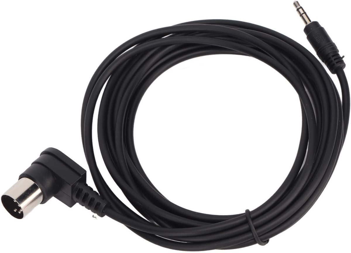 aladdien - Geluidsadapterkabel - 3,5 mm naar 5-pins - Stabiele transmissie - 9,8 ft - Hoge bandbreedte - Geluid naar DIN - Geschikt voor...