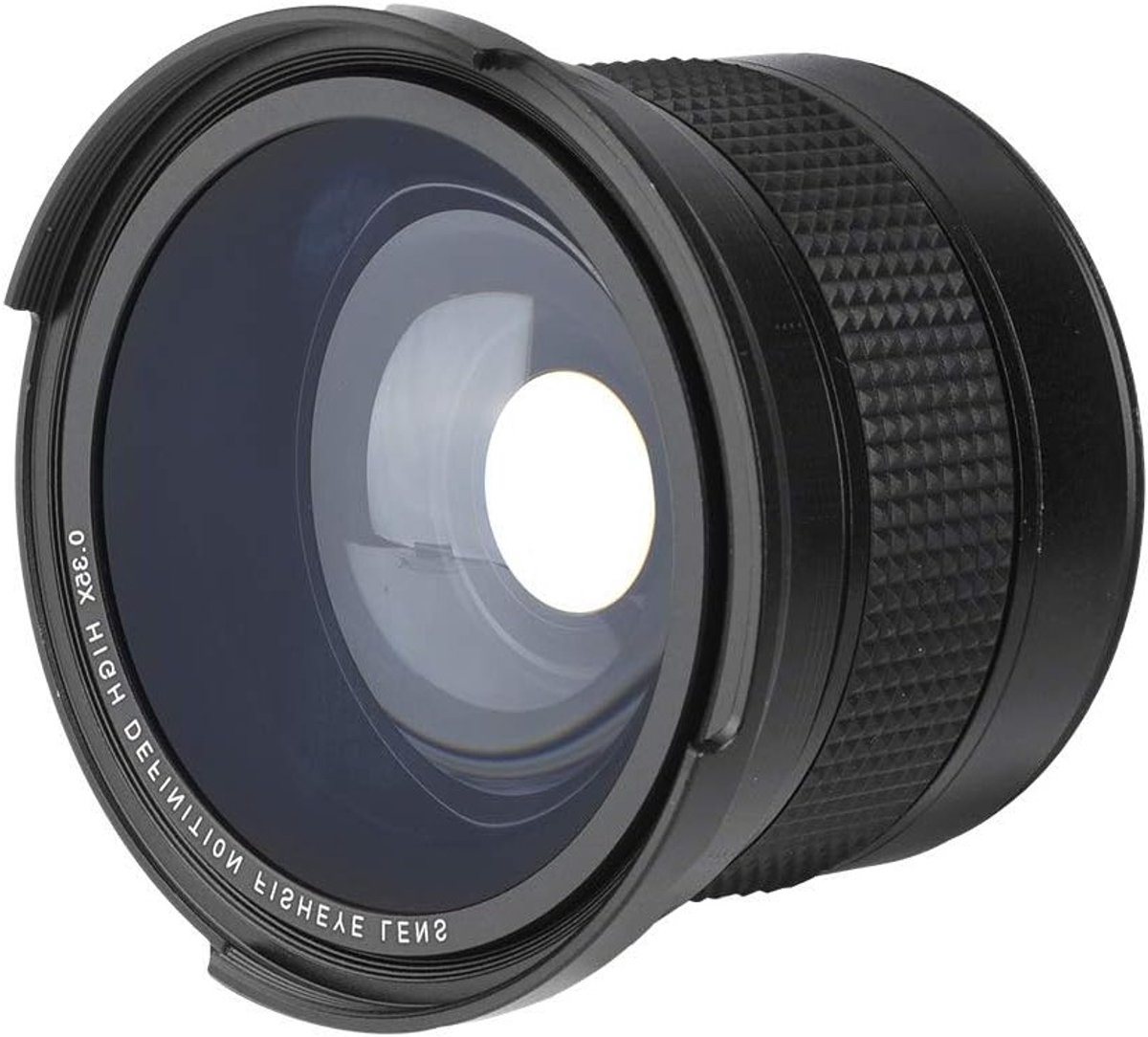 Fisheye Groothoeklens 0.35x met 58mm Camera Interface en 67mm Macro Close-Up Sectie voor SLR en DSLR Camera's, Ideaal voor Landschapsfotografie en Creatieve Opnames