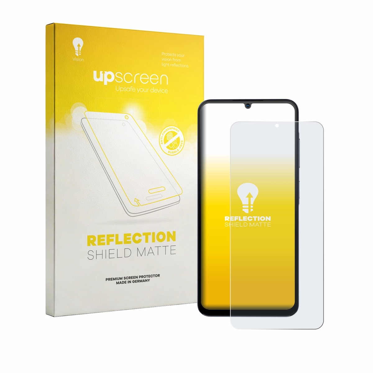 upscreen - Screenprotector voor Hotwav A56 - Folie Beschermfolie anti glare matte