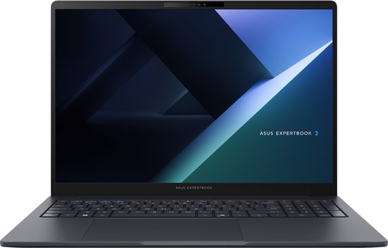 ASUS ExpertBook B3 B3605CCA-MB0295X Intel Core Ultra 5 225H Laptop 40,6 cm (16") WUXGA 32 GB DDR5-SDRAM 1 TB SSD Wi-Fi 6E (802.11ax) Windows 11 Pro US International Zwart, Grijs - ASUS - Hoofdafbeelding