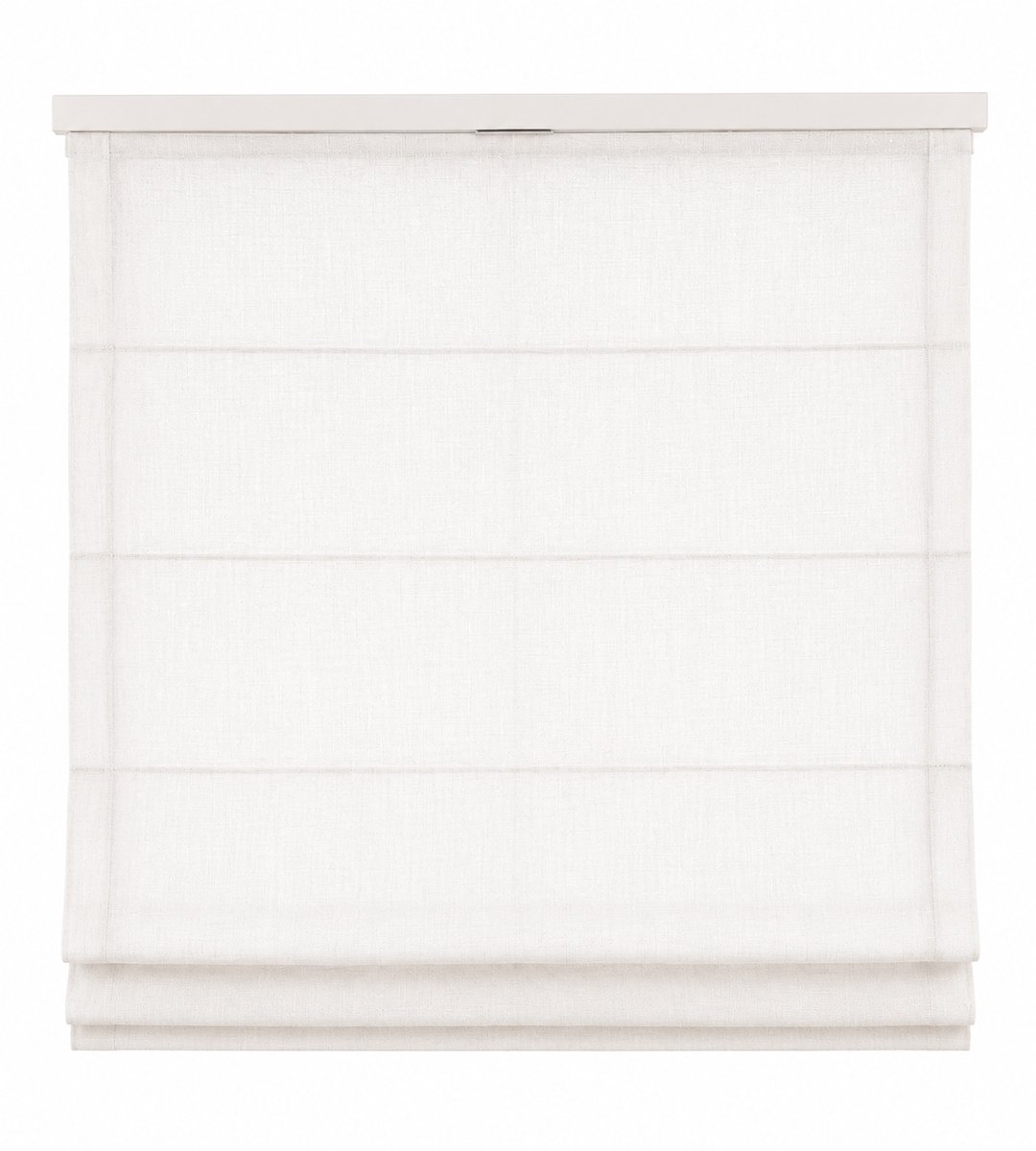 Vouwgordijn Store Bateau 80x170 cm – Wit – Verstelbaar – Inclusief Montageset