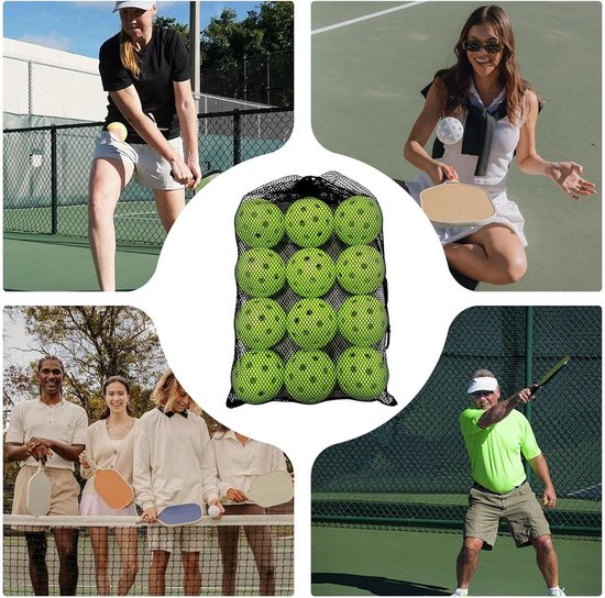 Oefen Golfballen - Holle Ballen Tuin - Sport Training - 40-Gaats Ontwerp - 38 mm Diameter - Groen — afbeelding 4
