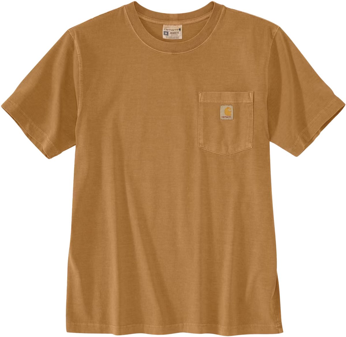 Carhartt Irvine Relaxed Garment Dyed T-Shirt 106252 Carhartt® -XXL Bruin