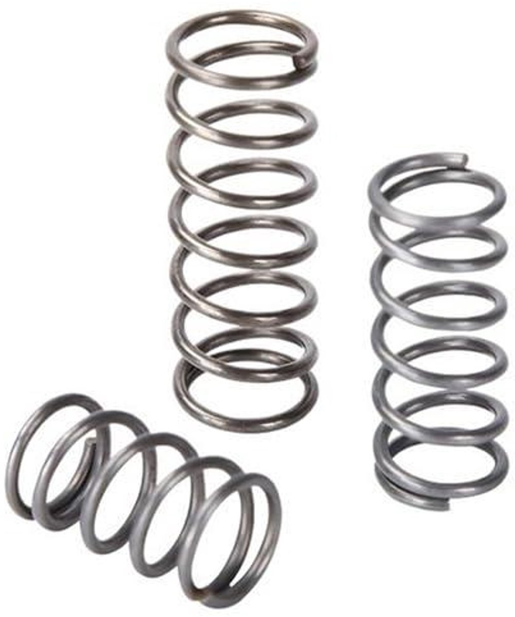 Micro Drukveren - Compressieveren Stalen - Apparaten Reparatie - 304 RVS Materiaal - 0.9mm x 5-18mm x 35-50mm - Zilver