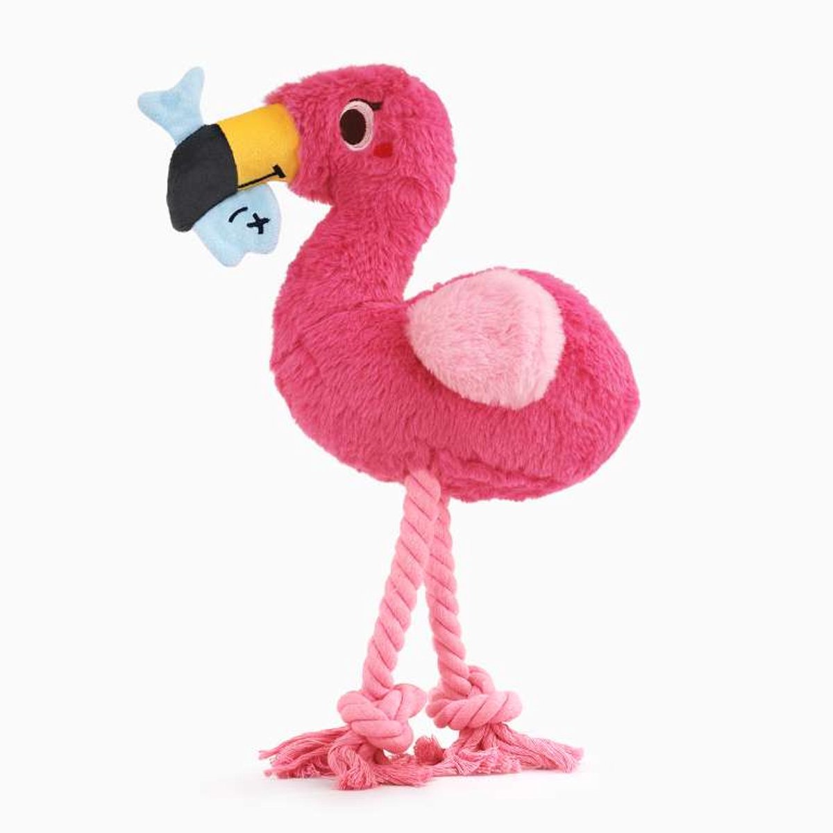 Hugsmart - Beach Daze - Flamingo - Hondenspeelgoed