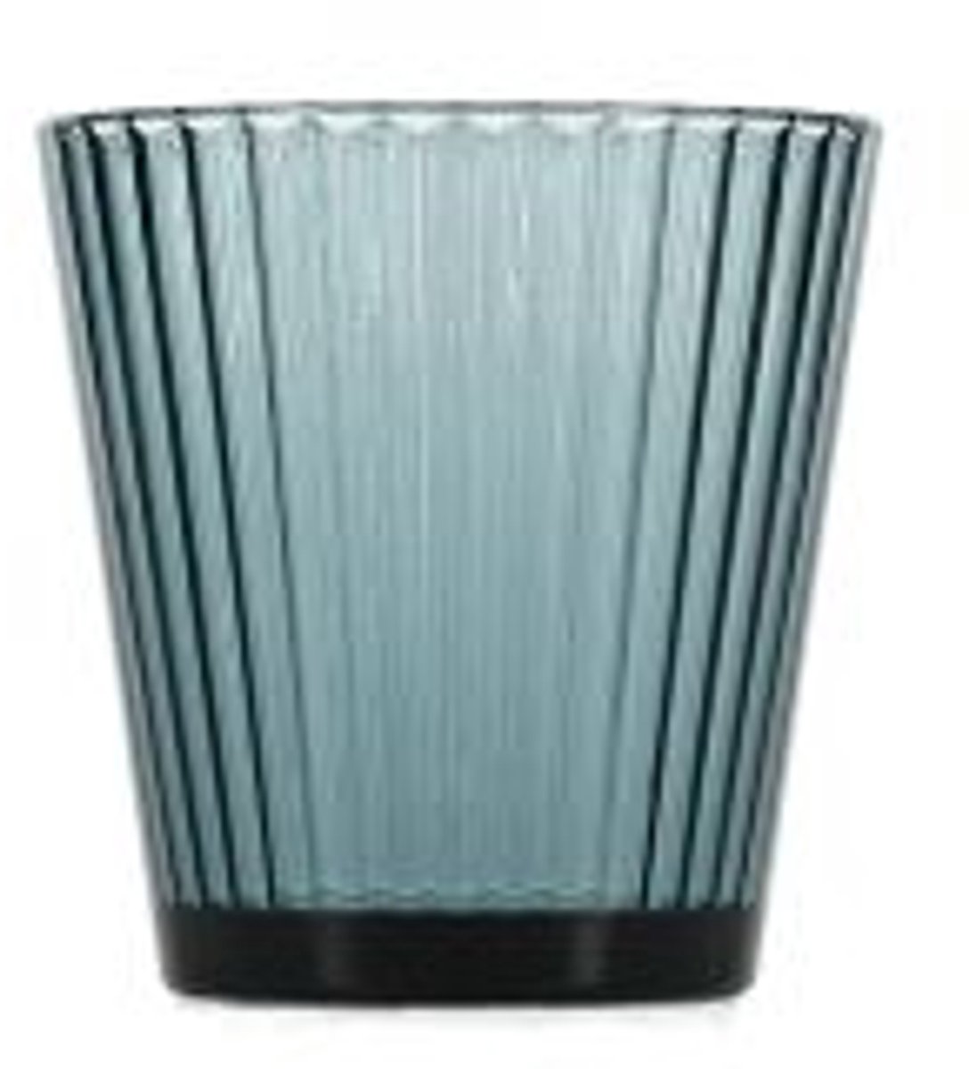 Bon Bistro - Glas 27cl blauw Luz - set/4