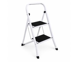 Huishoudtrap – 2 treden - Lichtgewicht – Anti-Slip – Max. 150 kg