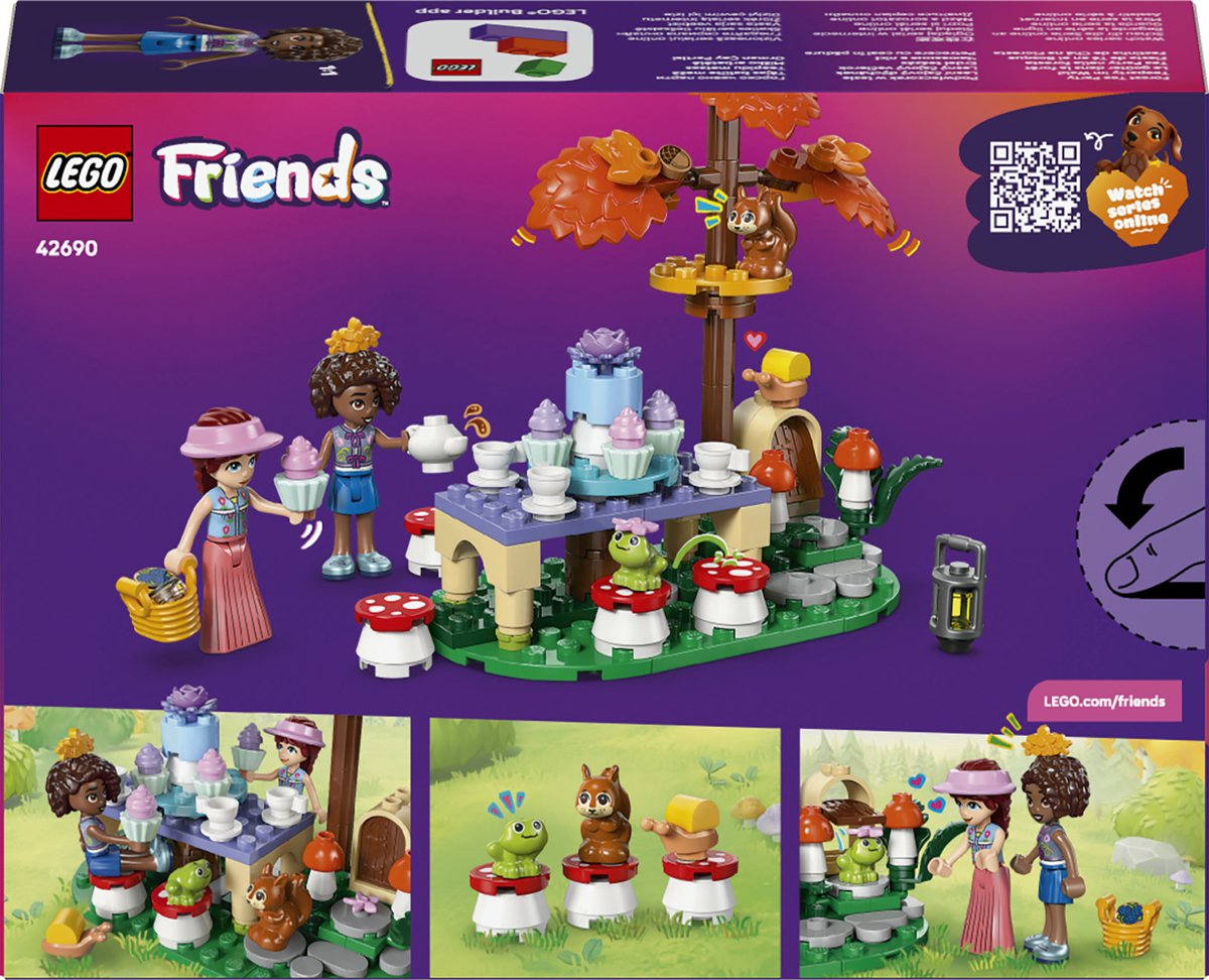 LEGO Friends Theekransje in het Bos Speelgoed voor Kinderen en Kinderkamer Decoratie 42690 – foto 8