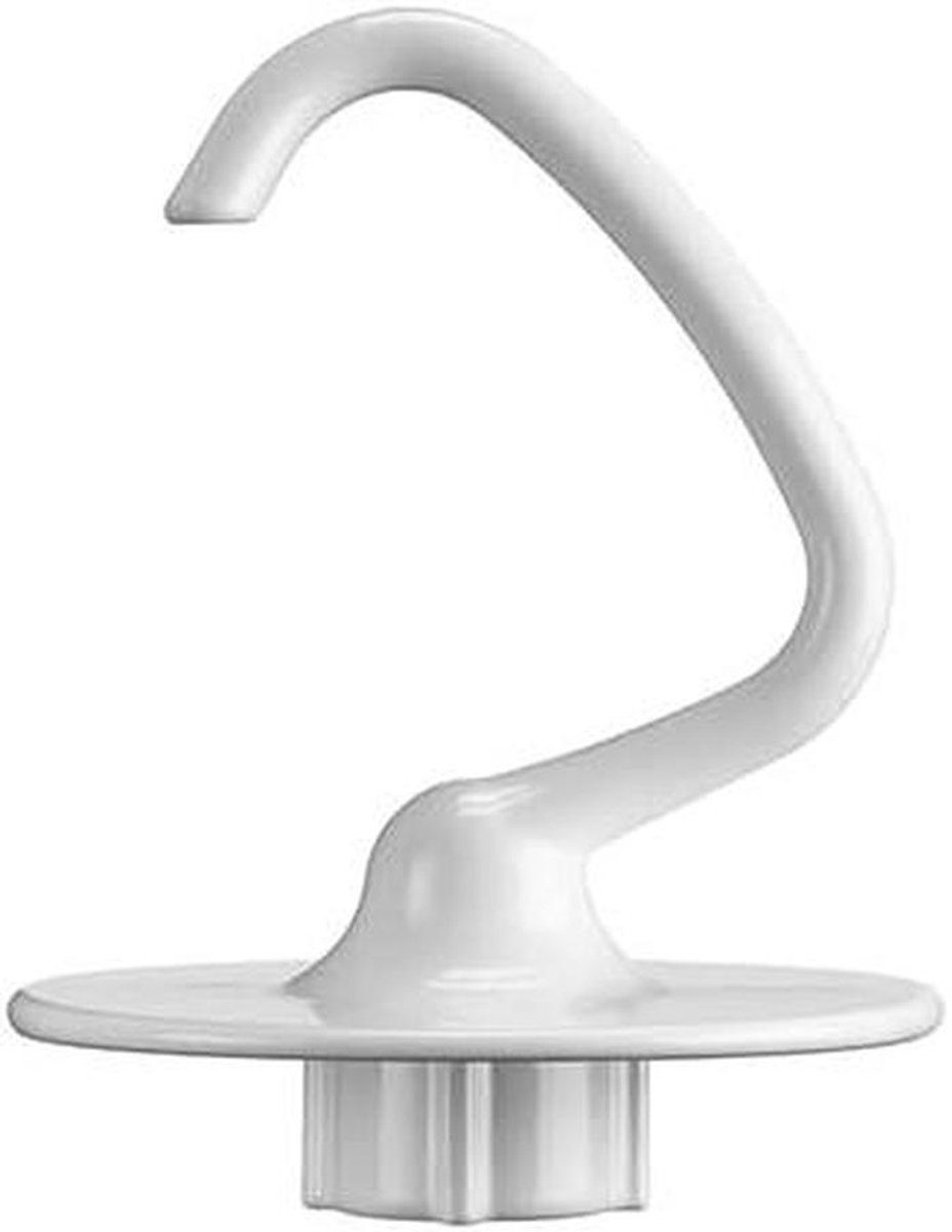 Mixer Deeg Haak - Beslaghaak Mixer - Deeg Kneden - Aluminium met Coating - 3.3 Liter - Grijs