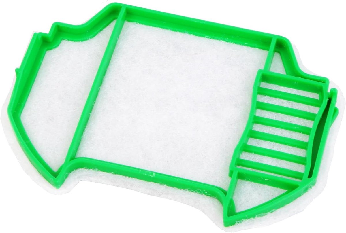 Motorfilter Stofzuiger - Motorbeschermingsfilter Veiligheidsfilter - Stofzuiger Onderhoud - Optimale Filterprestaties - 18 x 15 x 1 cm - Wit
