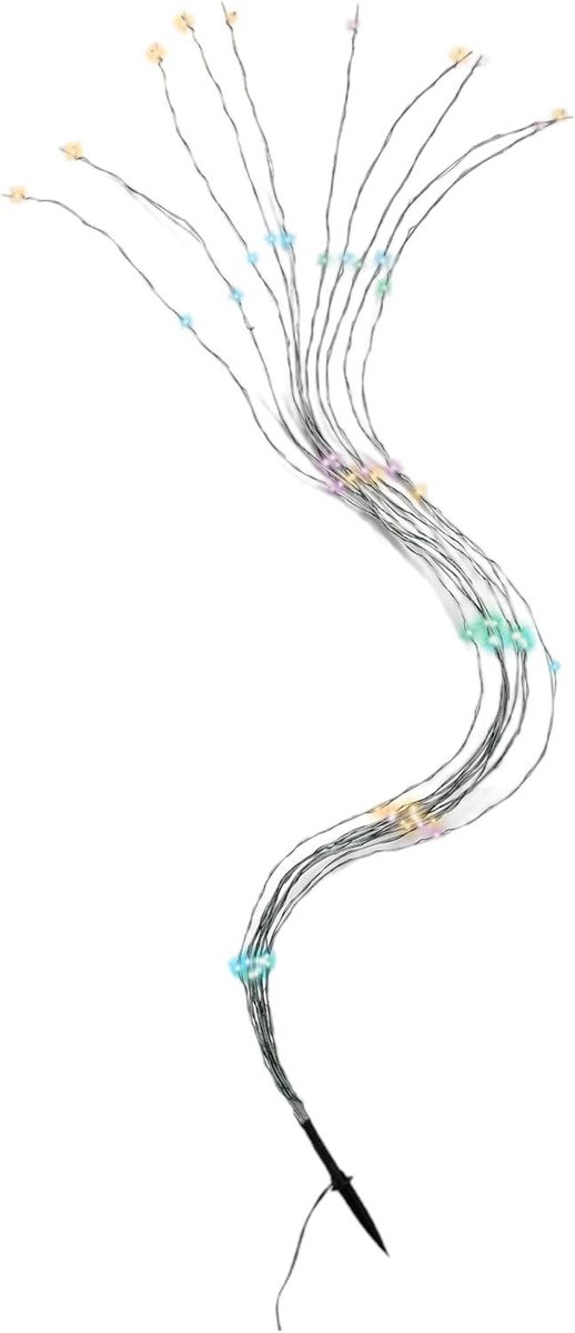 Micro LED Plantenverlichting - Lichtsnoer Planten - Planten Verlichten - Flexibele Draden - 90 cm - Meerkleurig