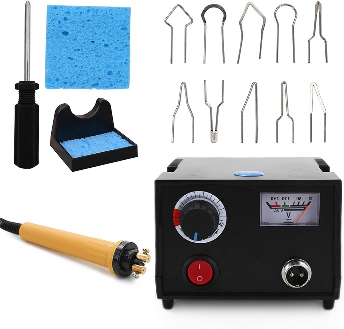Mini Houtbrander Set - Pyrografie Pen - Ambachten Maken - Verstelbare Temperatuur - 10 Stuks Punten - Niet gespecificeerd
