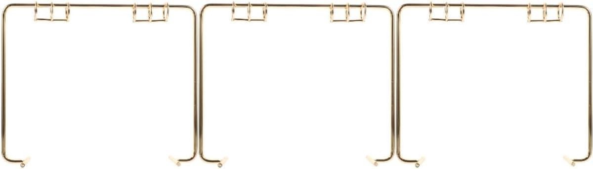 Kalender Stand - Kalender Houder - Bureau Decoratie - IJzeren Draad - 23.5x19x5 cm - Goud