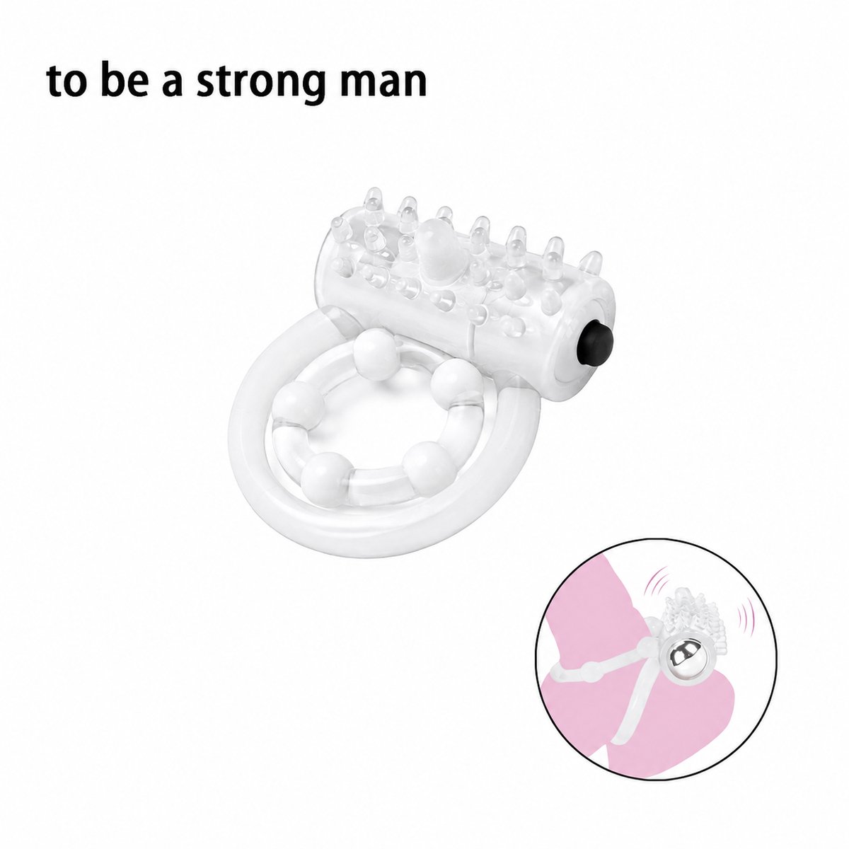 Cockring, vibrerend, penis, clitoris, ejaculeren, bed, speeltje, seks, vibrator, siliconen, mannen, vrouwen.