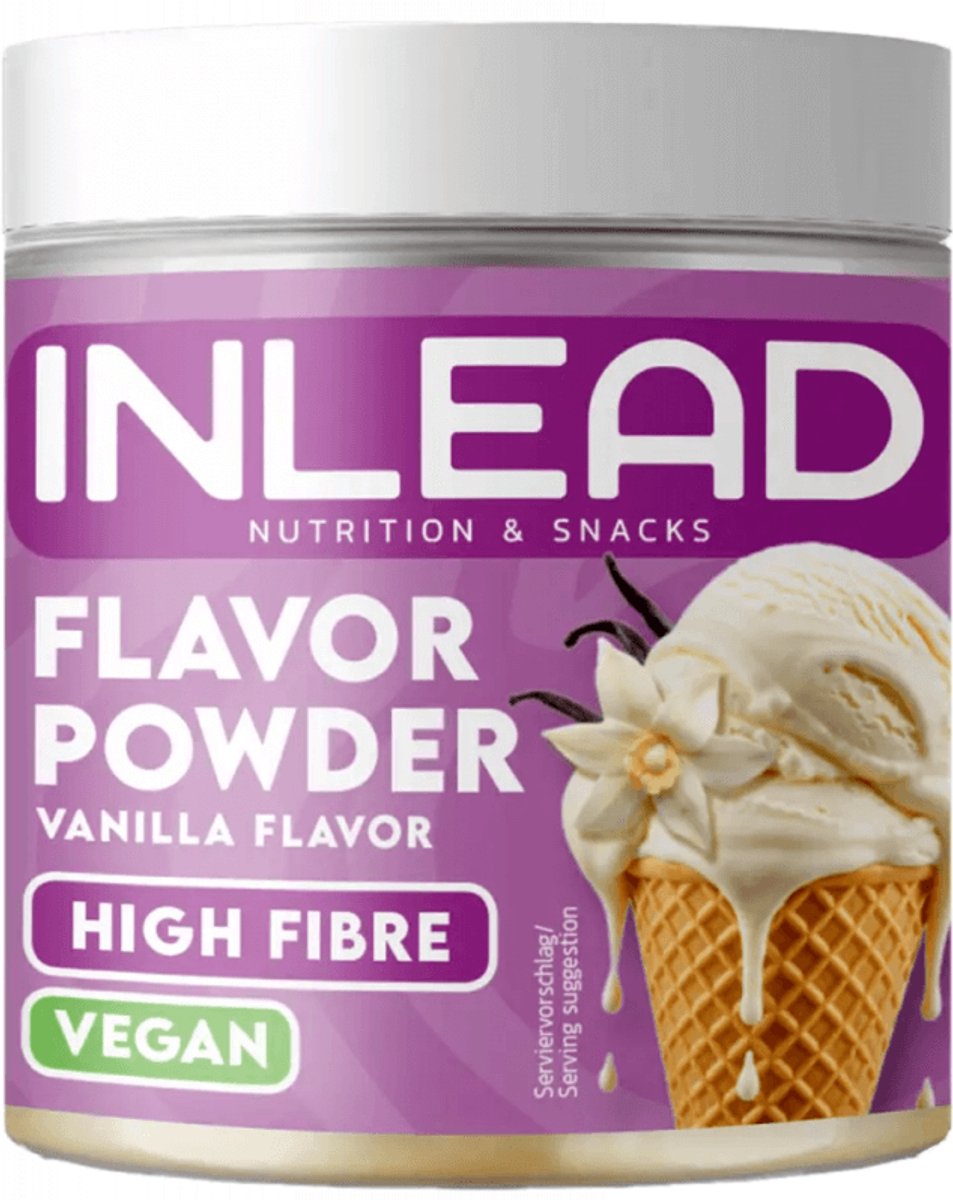 Inlead Flavor Powder (90g) Vanilla - Functionele voeding - Smaakstoffen/zoetstoffen