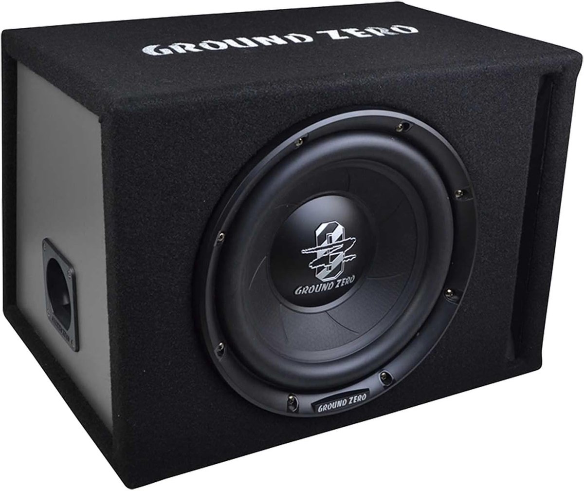 Subwoofer Behuizing - Auto Audio - Muziek Luisteren - Basreflex Ontwerp - 25 cm - Zwart