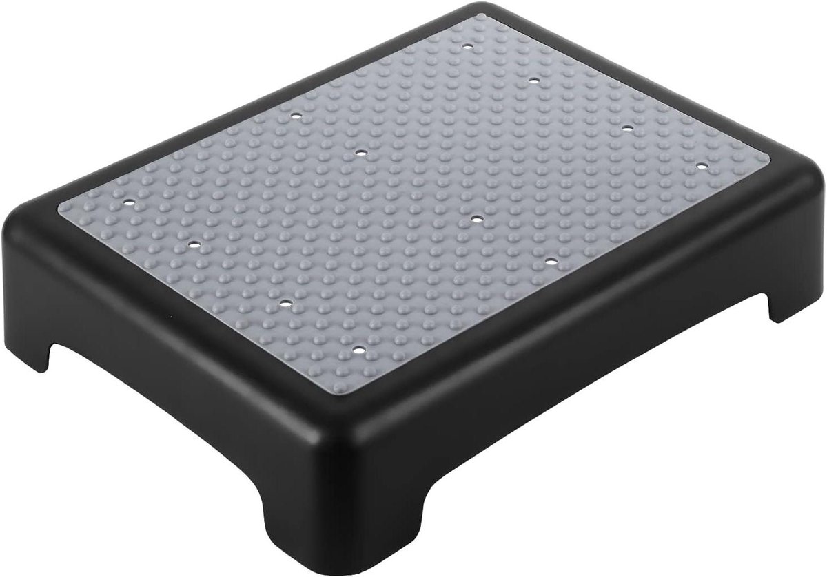 Mobiliteitskruk - Stap kruk - Veilige beweging - Antisliptrede - 400 lbs capaciteit - Grijs