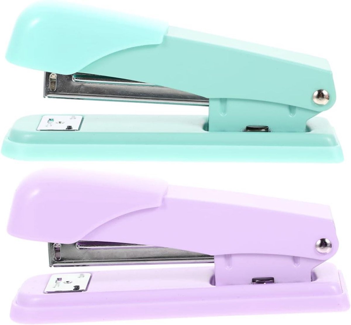Metalen Bureau Nietmachine - Hand Nietmachine - Papier Binden - Gladde Interne Baan - 125 x 4 x 01 cm