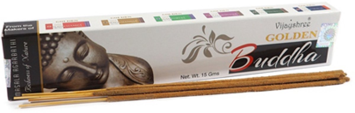 Bol.com Vijayshree - Golden Nag Buddha - los pakje - 15 gram aanbieding