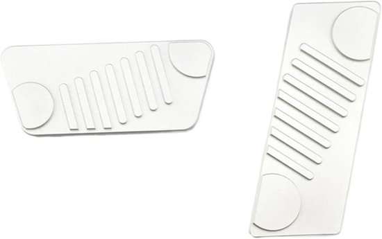 Pedaal Covers Set - Gasrem Pedaal - Verbeteren Rijervaring - Aluminium Legering - 1 Set - Rood van Merkloos — afbeelding 5